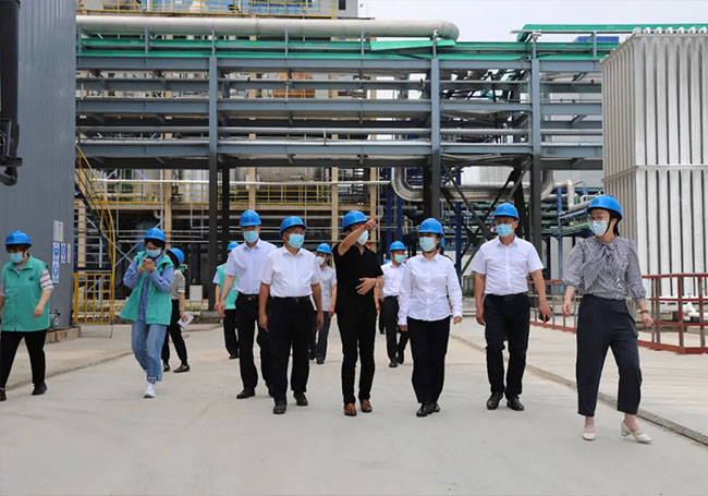 2022淄博環保世紀行集中采訪活動走進赫達集團！